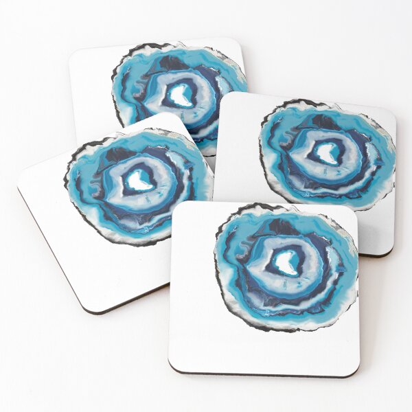 Item preview, Stone Agate Blue Design designed and sold by HoneyCactus.