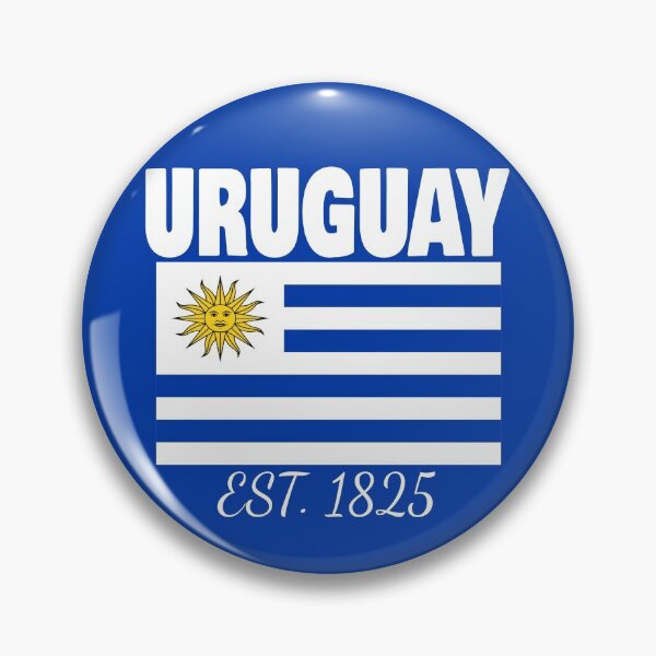 Item preview, Uruguay EST. 1825 Independence Pride Uruguayan Flag T Shirt Merch  designed and sold by PRINTS2HOT.