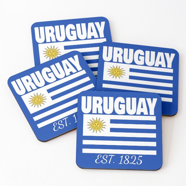 Item preview, Uruguay EST. 1825 Independence Pride Uruguayan Flag T Shirt Merch  designed and sold by PRINTS2HOT.