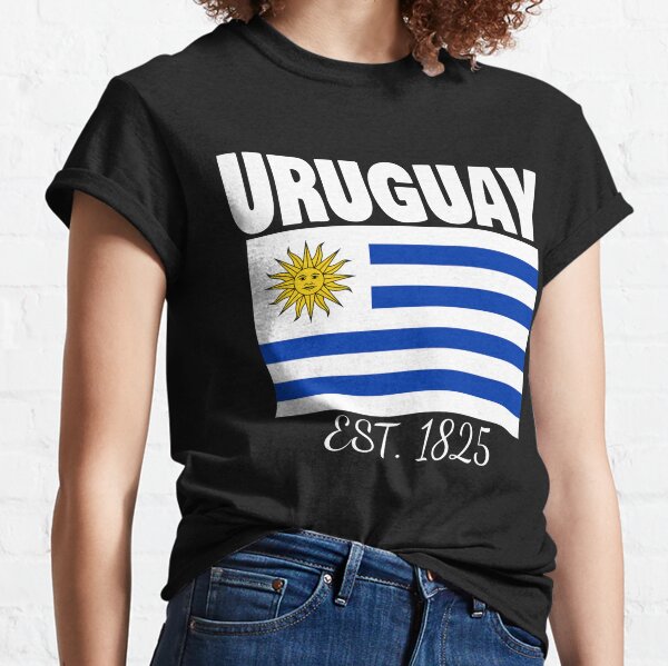  Camiseta de fútbol de la bandera Uruguay para hombre