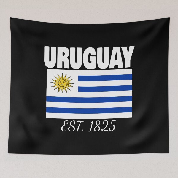 Item preview, Uruguay EST. 1825 Independence Pride Uruguayan Flag T Shirt Merch  designed and sold by PRINTS2HOT.