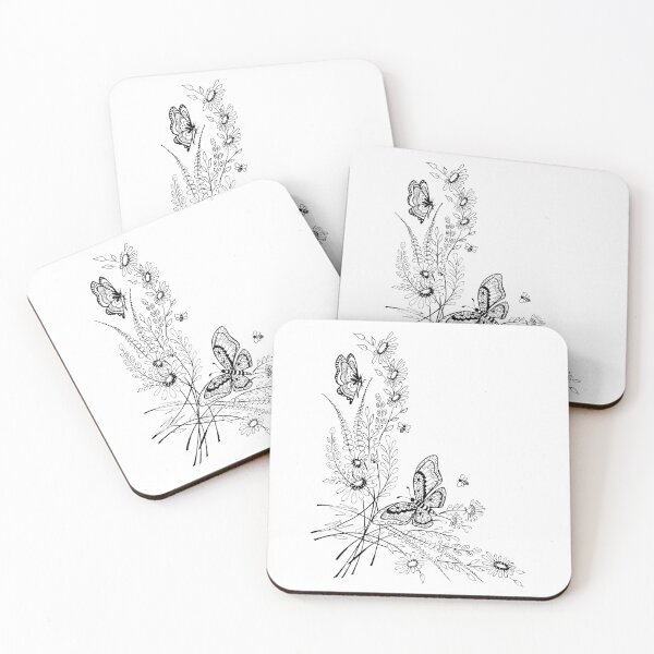 Item preview, Butterfly corner designed and sold by Linda Bassett.