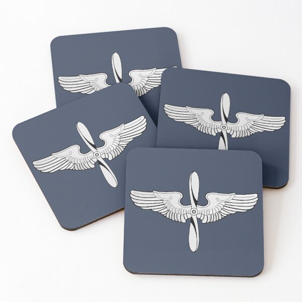 Item preview, The Prop and Wings (United States Army Air Service Insignia/Badge) designed and sold by franklinprintco.