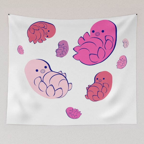 Item preview, Tardigrade heart tardigreat in red designed and sold by MiraNomegusta.