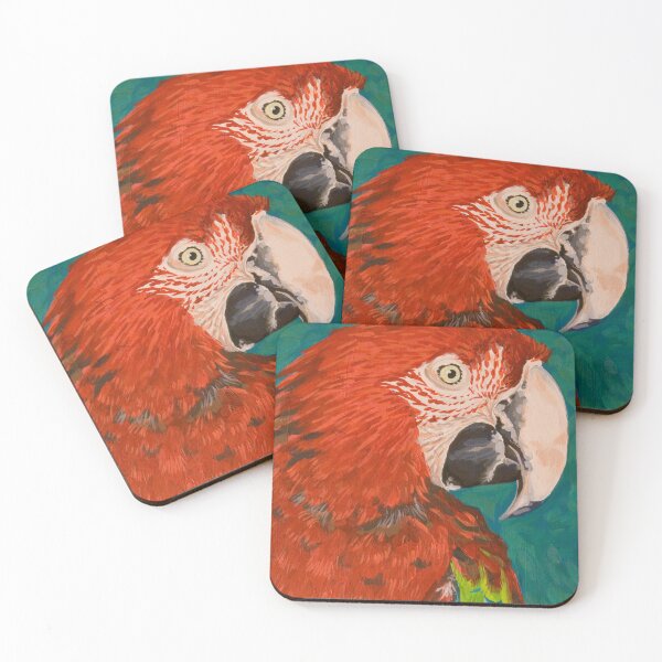 Item preview, Green-winged Macaw designed and sold by LauraWolfArtist.