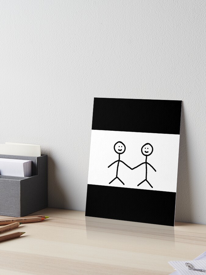 Stick Figure Meme Art Prints for Sale