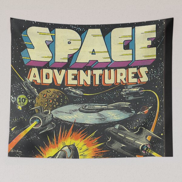 Item preview, Space Adventures #4 comic cover January 1953, CDC comics graphics designed and sold by Nostrathomas66.