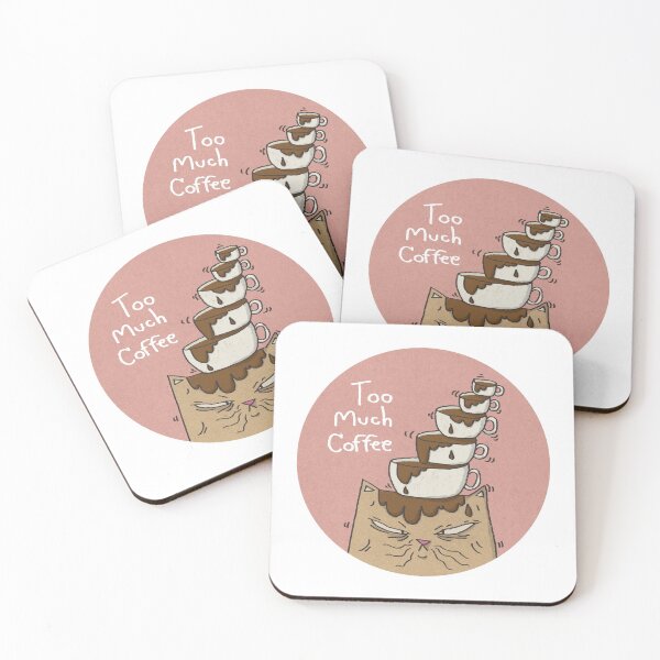 Item preview, Too Much Coffee. designed and sold by Krerk.