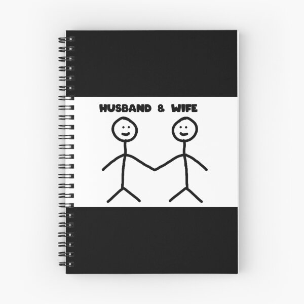 Item preview, Perfect Couple Stick Figures Husband And Wife Meme designed and sold by Altohombre.