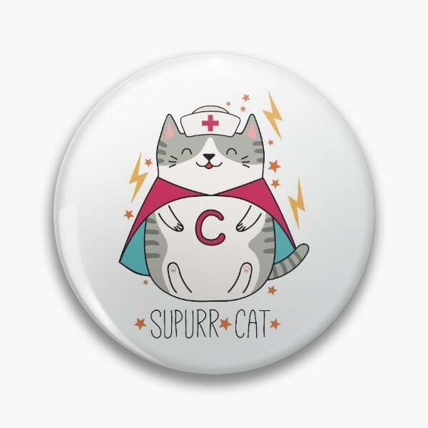 Item preview, Super Cat Nurse designed and sold by DesignLabMedia.