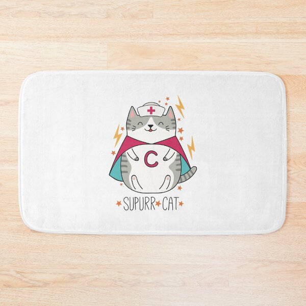 Item preview, Super Cat Nurse designed and sold by DesignLabMedia.