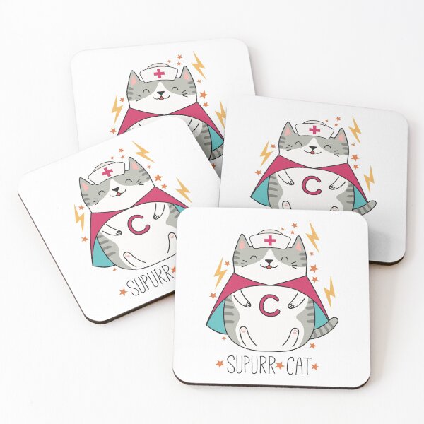 Item preview, Super Cat Nurse designed and sold by DesignLabMedia.