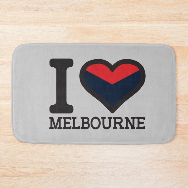 Item preview,  “I love Melbourne” AFL & AFLW Inspired Apparels, Merchandise, T Shirts,Leggings, Skirt, Mask, Apron, Eco Bag designed and sold by Ink Inc.