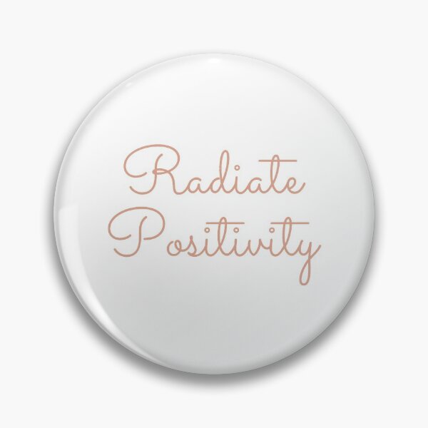 Item preview, Radiate Positivity in Rose Gold designed and sold by pinkfantasy.