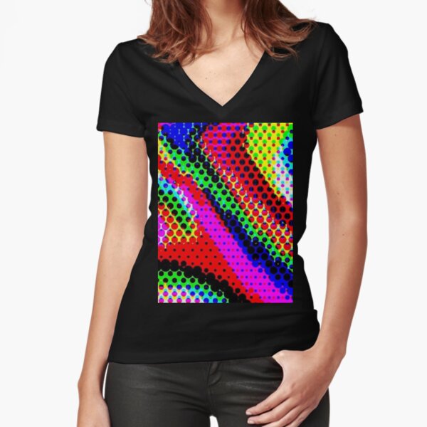 Fitted V-Neck T-Shirt