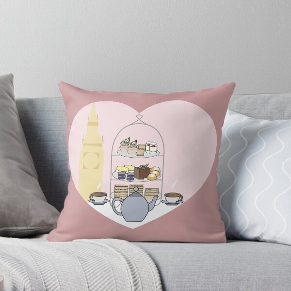Item preview, London Tea in Pink designed and sold by Cintia Tamanaha.