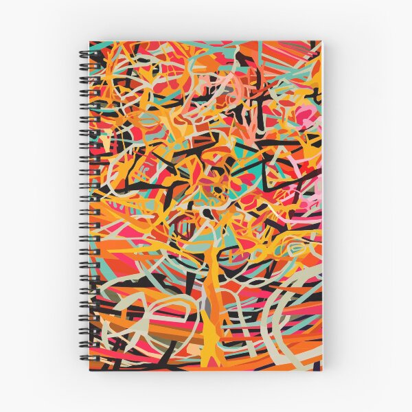 Item preview, My Orange Abstract Tree by billie colley designed and sold by Billie Colley.