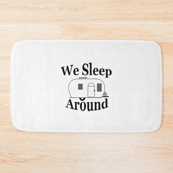 Item preview, We Sleep Around Camper Camping Couple Travel RV Trailer designed and sold by Midwest-Goods.
