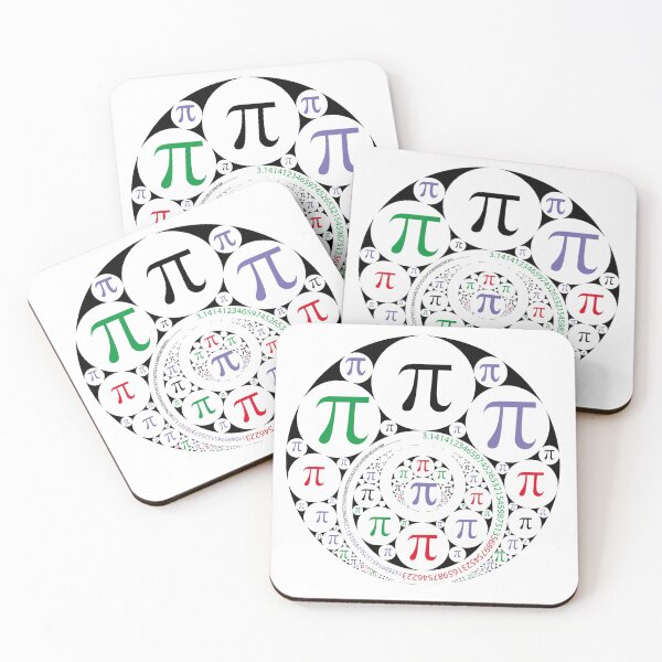 Item preview, colorful pi symbol,Circles on ACT Math designed and sold by melania-shop.