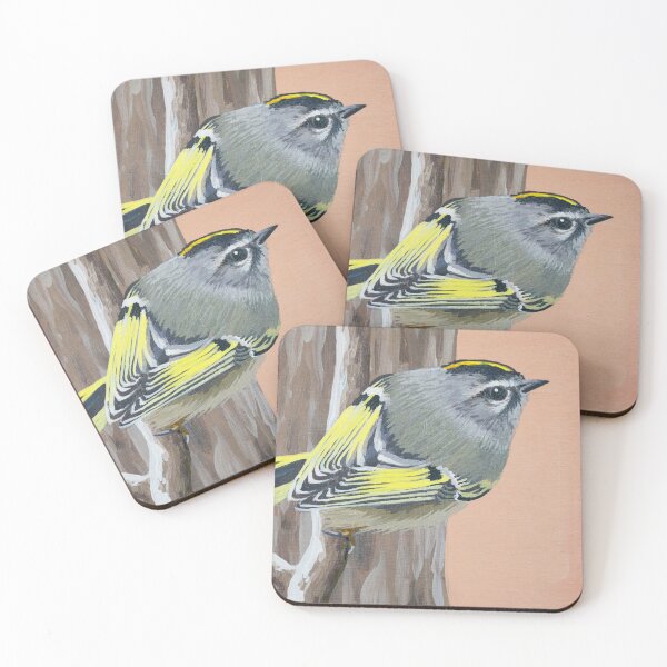Item preview, Golden-crowned Kinglet designed and sold by LauraWolfArtist.