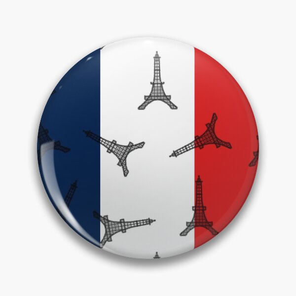 Item preview, Eiffel Towers in France flag colors designed and sold by GdaySnoopy.