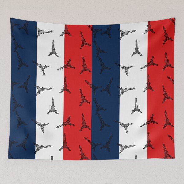 Item preview, Eiffel Towers in France flag colors designed and sold by GdaySnoopy.