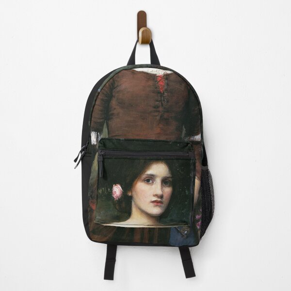 Item preview, The Lady Clare by John William Waterhouse designed and sold by The Mysterious Domain Alyne Whiteswan Fine Art Prints and Merch.