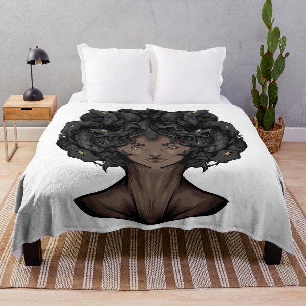 Item preview, melanin medusa (BHM) designed and sold by Kelsey Poole.