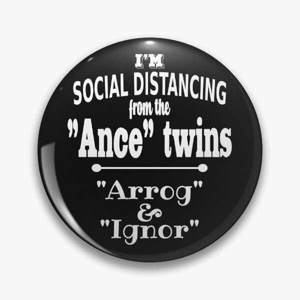 Item preview, The "Ance" twins, "Arrog" and "Ignor" designed and sold by forderama.