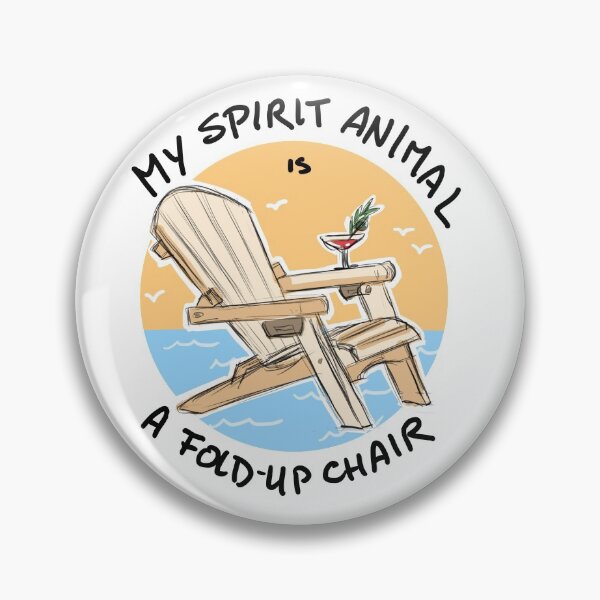 Aperçu de l'œuvre My Spirit Animal est un design de chaise pliante des Caraïbes créée et vendue par BabeChill.