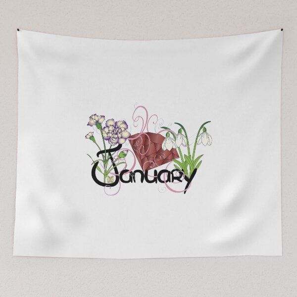 Item preview, January designed and sold by OrangeEden.