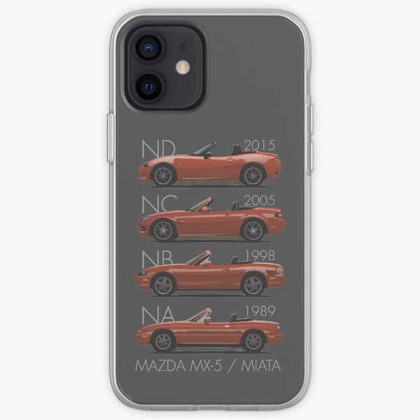 Mazda MX-5 evolution iPhone Soft Case