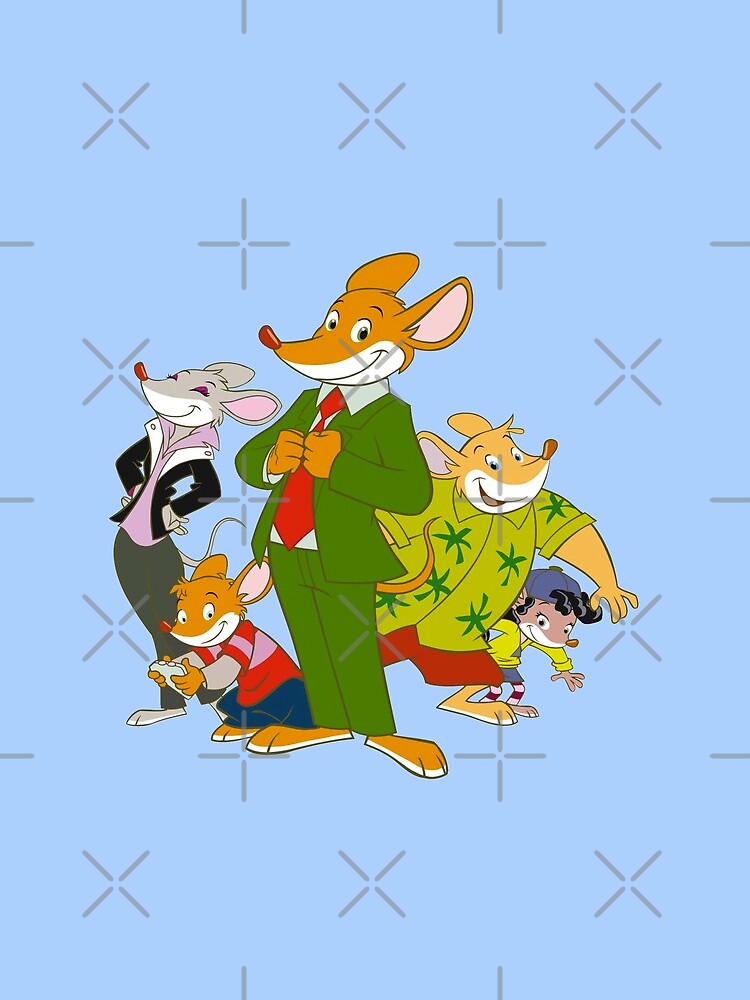 Geronimo Stilton  Drawstring Bag for Sale by nostalgia-kids