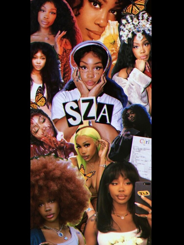 Disover collage of SZA  iPhone Case