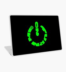 Turn me on - green Laptop Skin