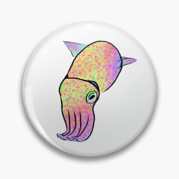 Item preview, Rainbow Bobtail Squid designed and sold by ellabarlow.