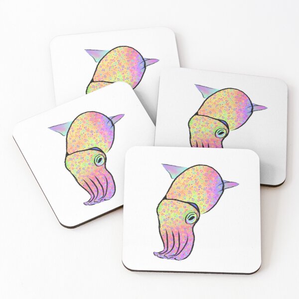 Item preview, Rainbow Bobtail Squid designed and sold by ellabarlow.