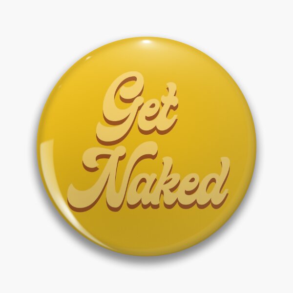 Item preview, Get Naked - Typography Mustard designed and sold by KarolinaPaz.