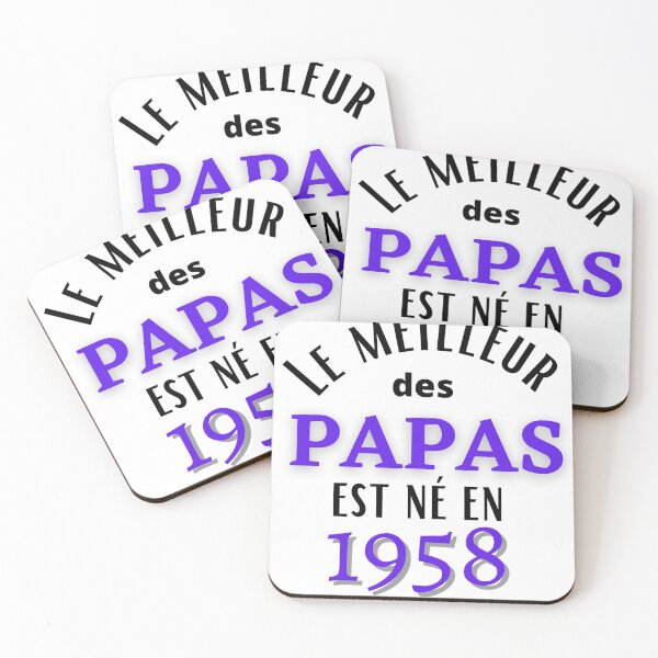 Item preview, The best of dads was born in 1958 designed and sold by mgconseils.