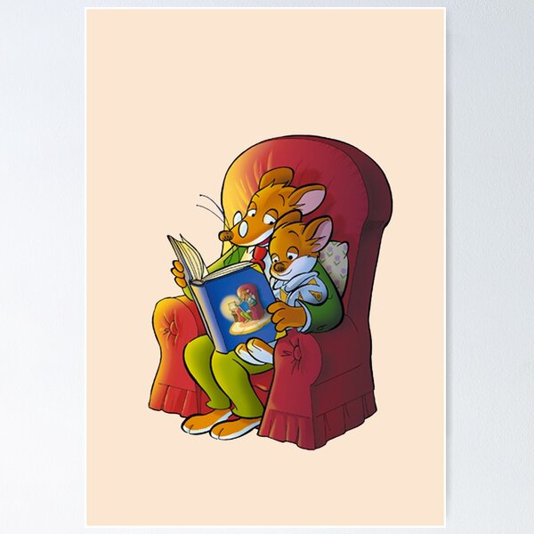 Geronimo Stilton Family Poster for Sale by nostalgia-kids