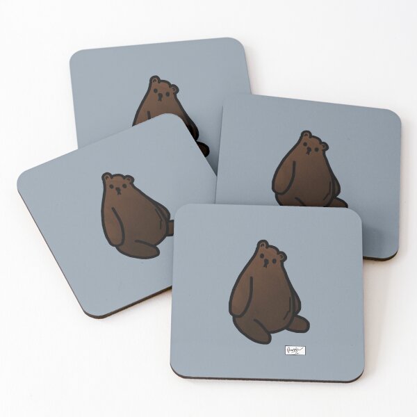 Item preview, Sitting Brown Bear Doodle designed and sold by tdoodles.