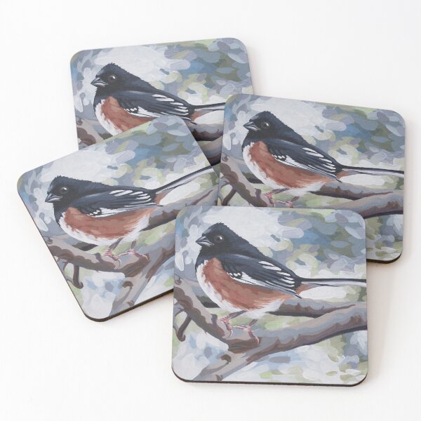 Item preview, Eastern Towhee designed and sold by LauraWolfArtist.