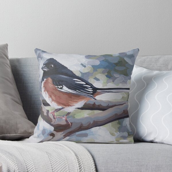 Item preview, Eastern Towhee designed and sold by LauraWolfArtist.