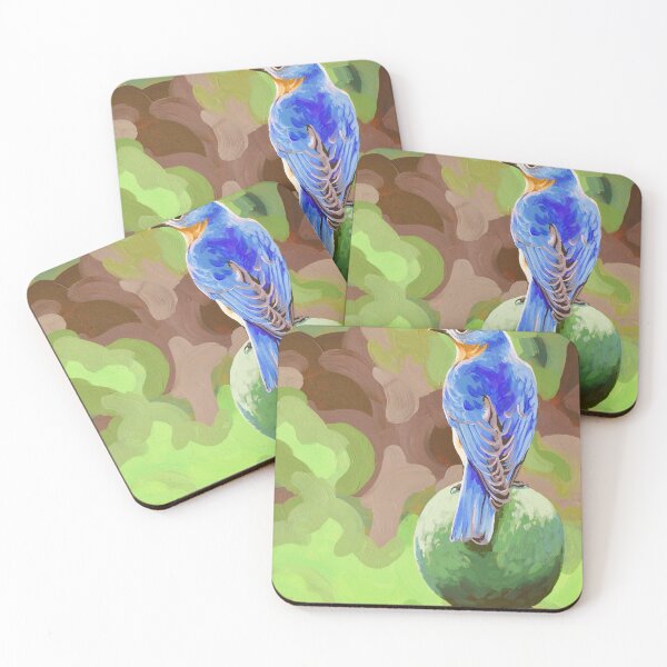 Item preview, Eastern Bluebird designed and sold by LauraWolfArtist.