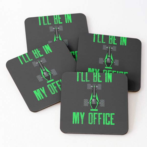 Item preview, I'll Be In My Office Racing Gift designed and sold by EricJP.