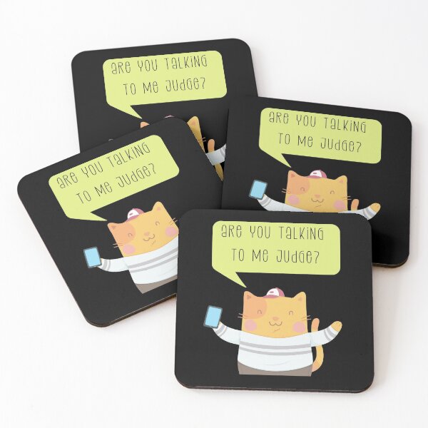Item preview, Talking Cat - Are You Talking to me Judge? designed and sold by sgmydesigns.