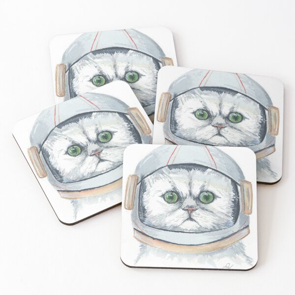 Item preview, Catstronaut designed and sold by sarahvogelart.