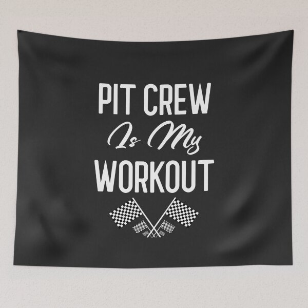 Item preview, Pit Crew Is My Workout Racing Gift designed and sold by EricJP.