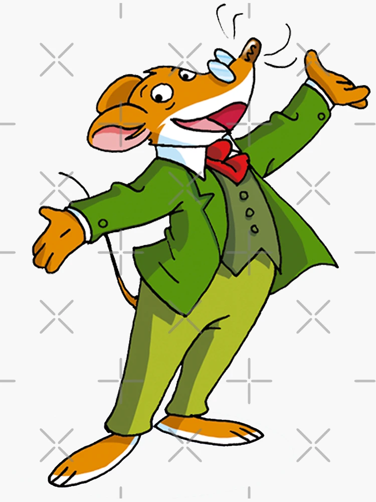 Geronimo Stilton Mouse Mascot Costume Reliable Quality