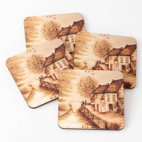 Item preview, Wood Burn, Landscape,  Pyrography designed and sold by wisamart.